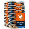Drevené pelety HEIZFUXX Bleus 6 mm ENplus A1 – 975 kg (65 × 15 kg) – ihličnaté drevo