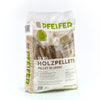 Drevené pelety PFEIFER A1 6 mm, 15 kg / Paleta 1050 kg (70 vriec × 15 kg)