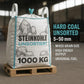 Steinkohle (hnedé uhlie): 1000 kg Anthrazitkohle (antracit): 5-50 mm Vysoká výhrevnosť Kúrenie v krbe Kúrenské uhlie GiDeli