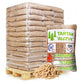 Drevené pelety Olczyk – paleta 62vriec, 930 kg drevného paliva